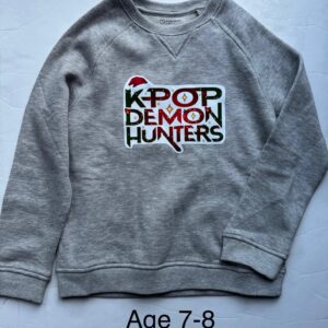 K-Pop 7-8 Years Grey