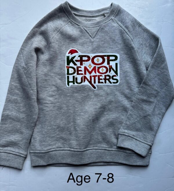 K-Pop 7-8 Years Grey